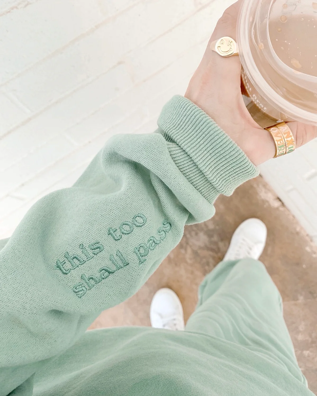 Anxious (this too shall pass) Crewneck - Image 5