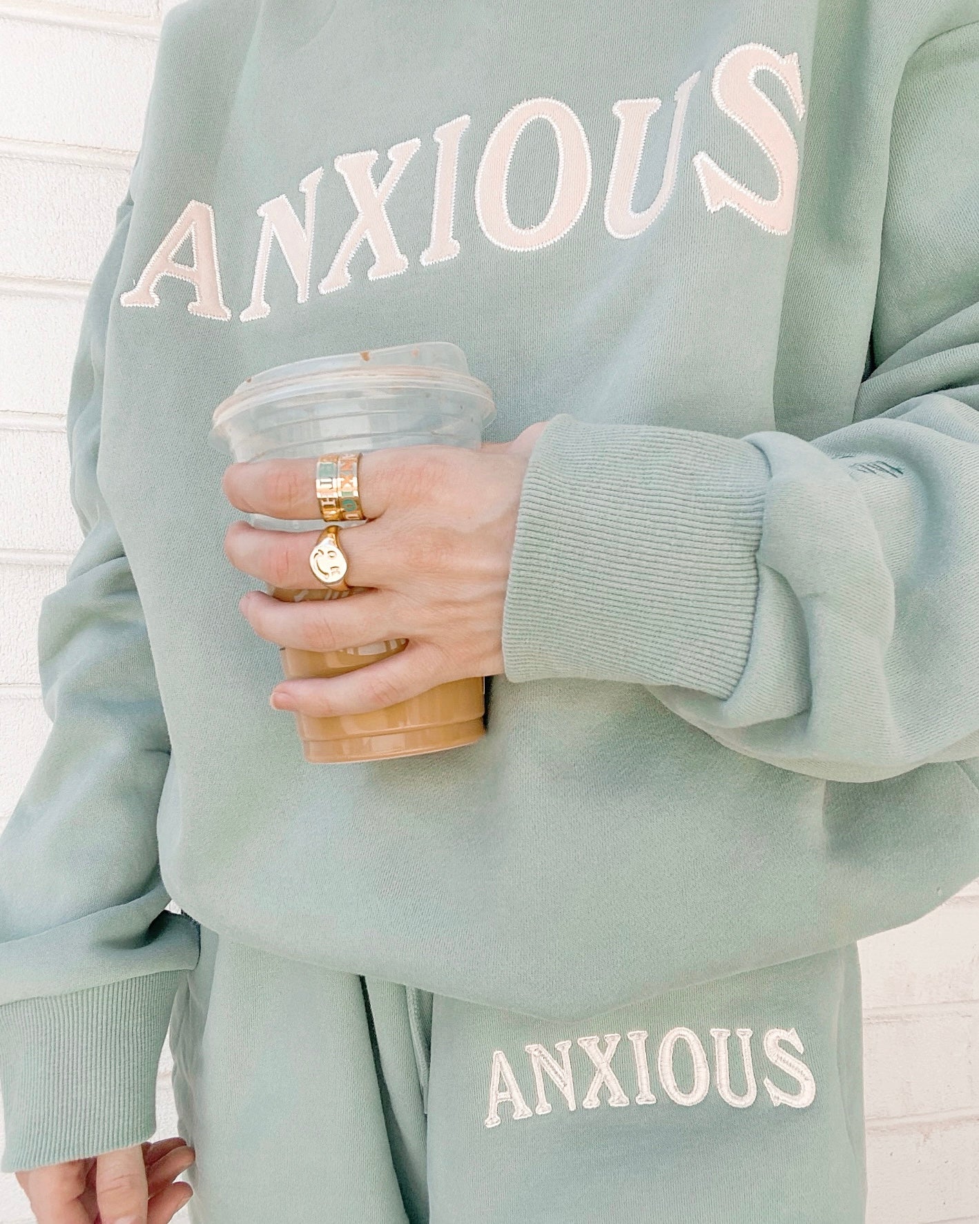 Anxious (this too shall pass) Crewneck - Image 6