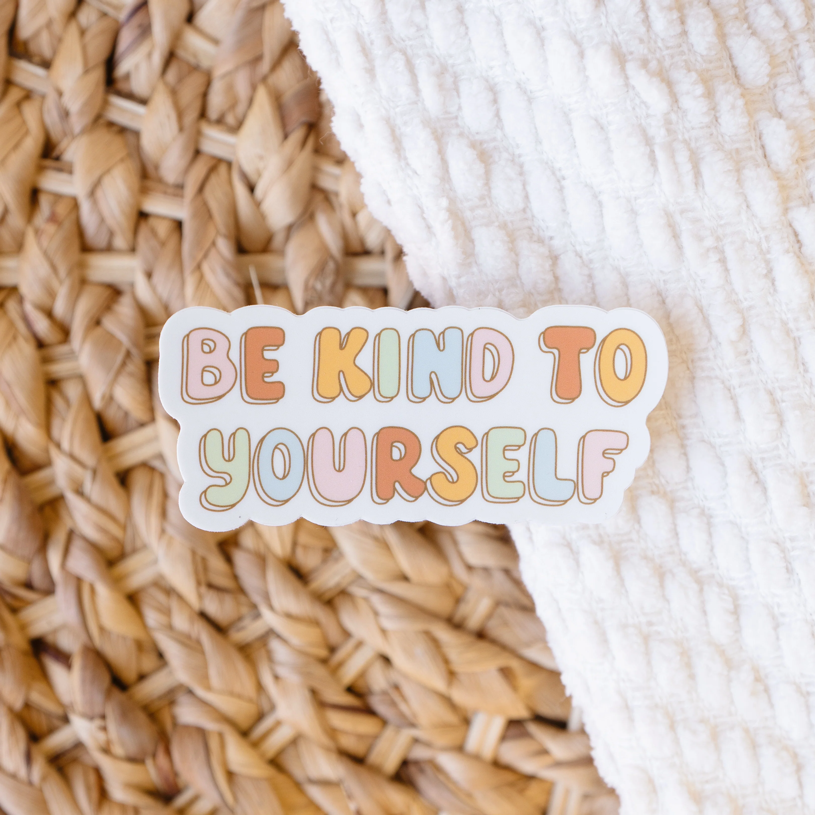Be Kind To Yourself Sticker - Image 3