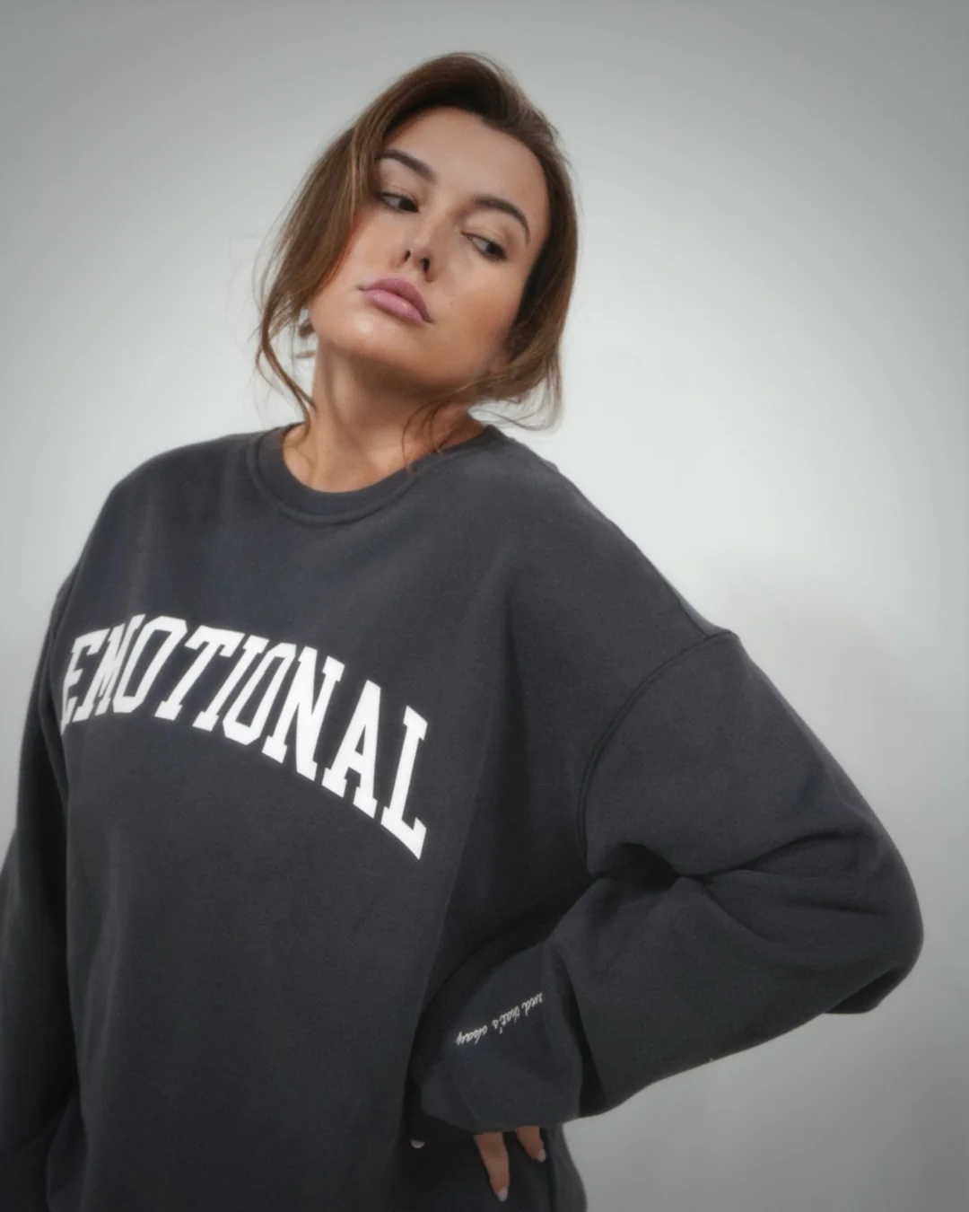 Emotional (and that's okay) Crewneck - Image 4