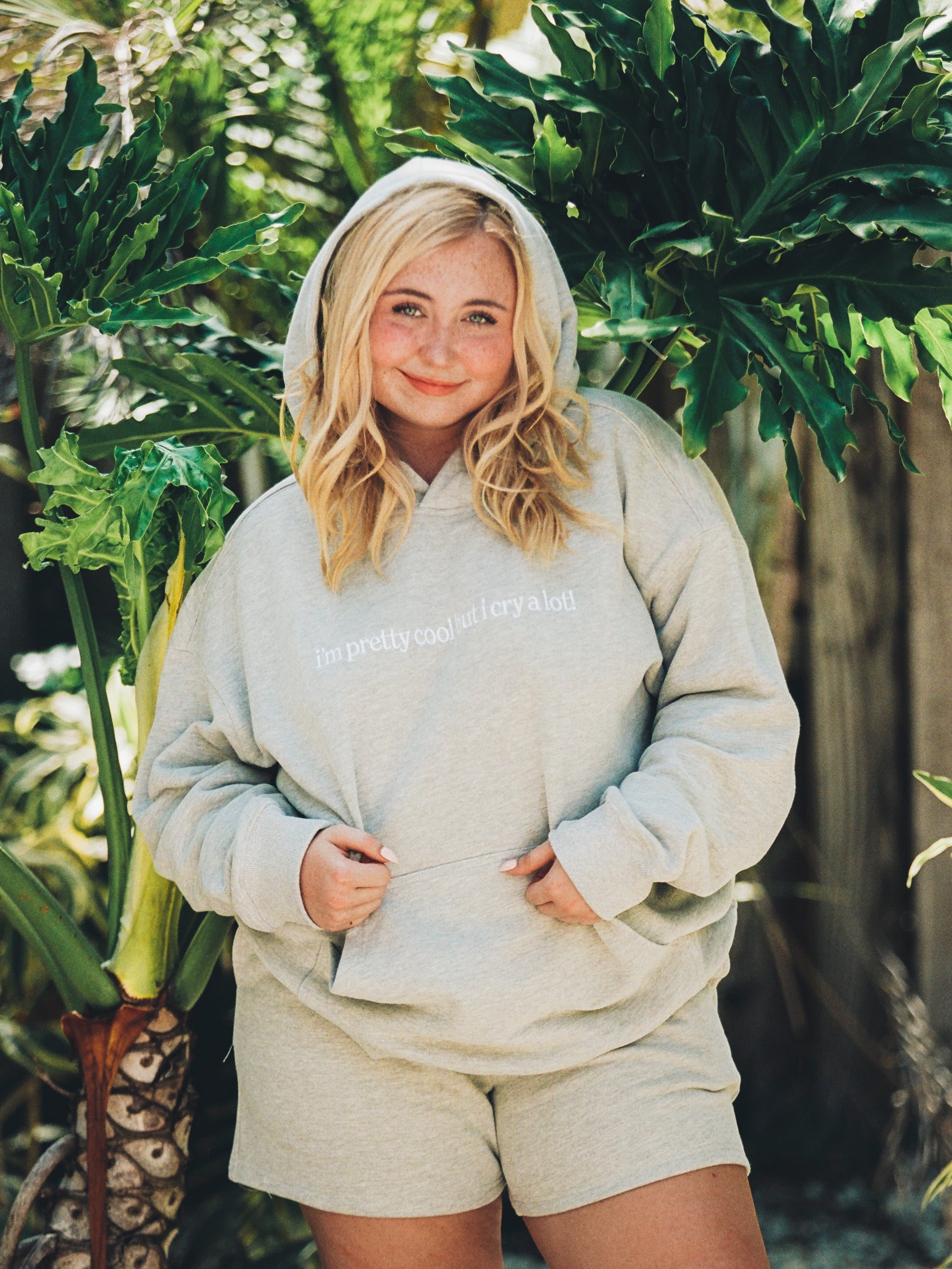 Cry A Lot! (wipe tears here)™ Hoodie - Image 3