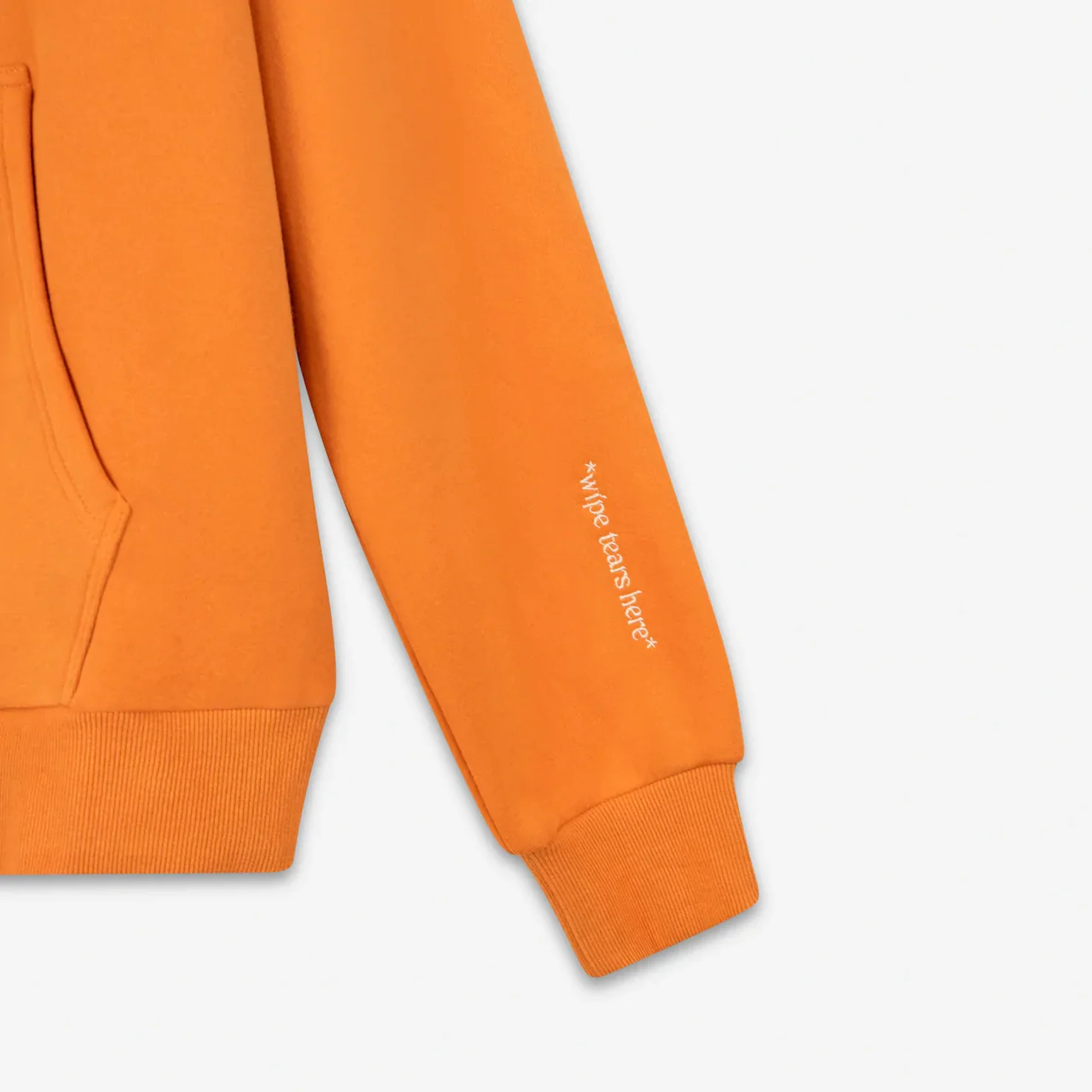 Cry A Lot! (wipe tears here)™ Hoodie - Image 7