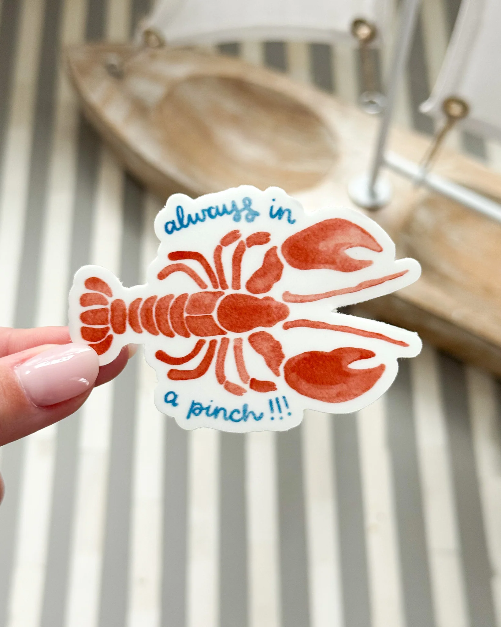 Always In A Pinch! Sticker - Image 2