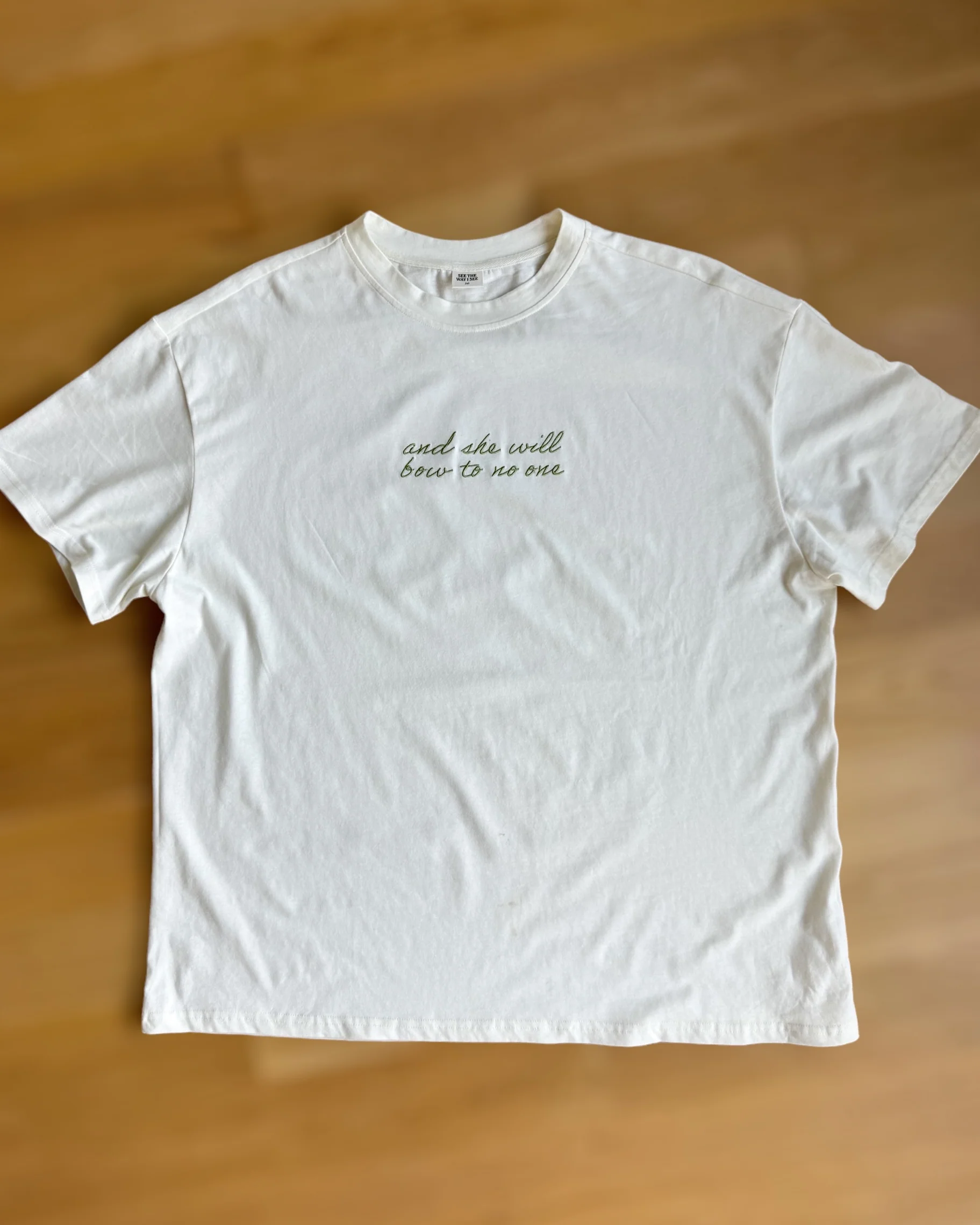 She Will Bow to No One T-Shirt - Image 4