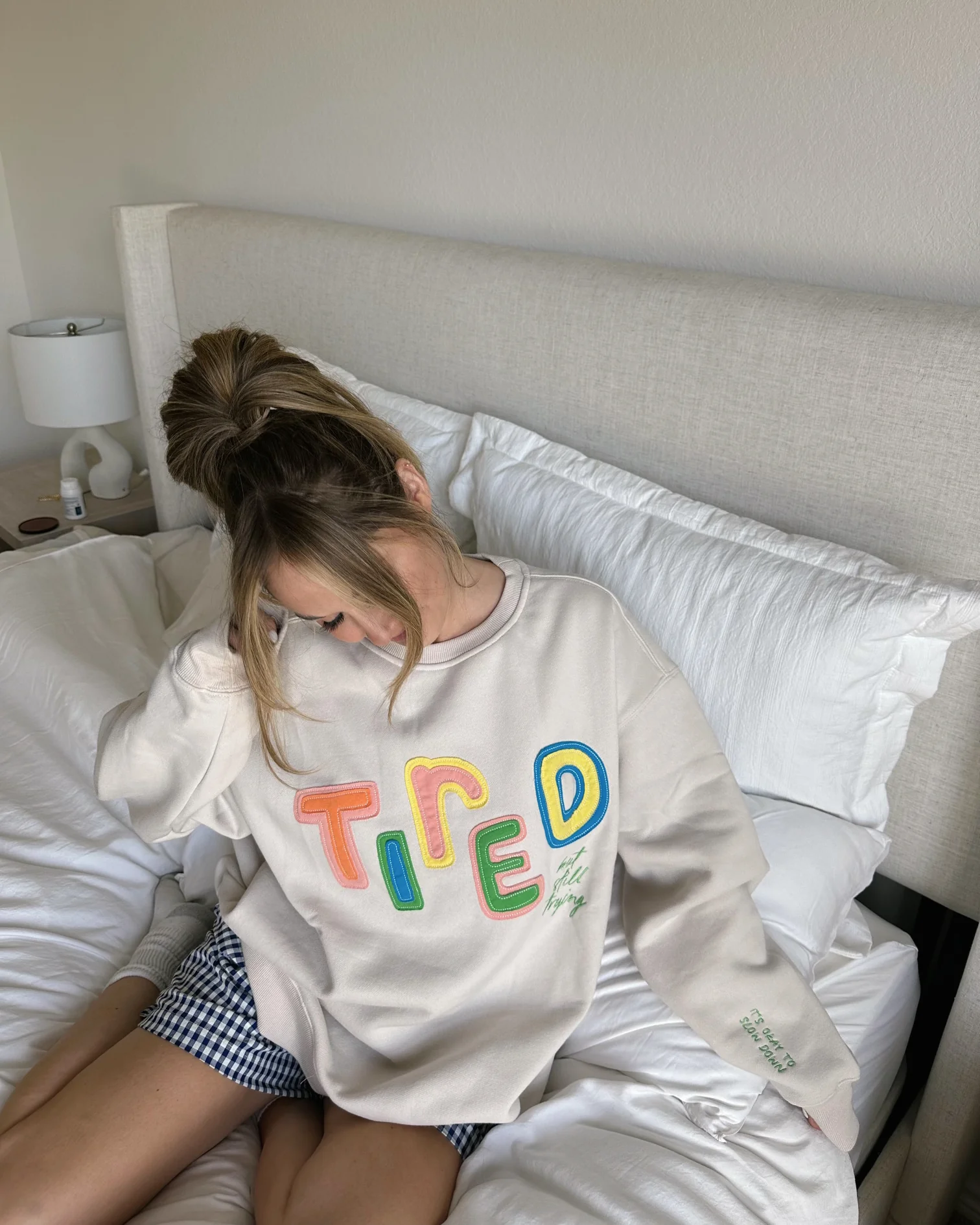 Tired (But Still Trying) Crewneck - Image 10