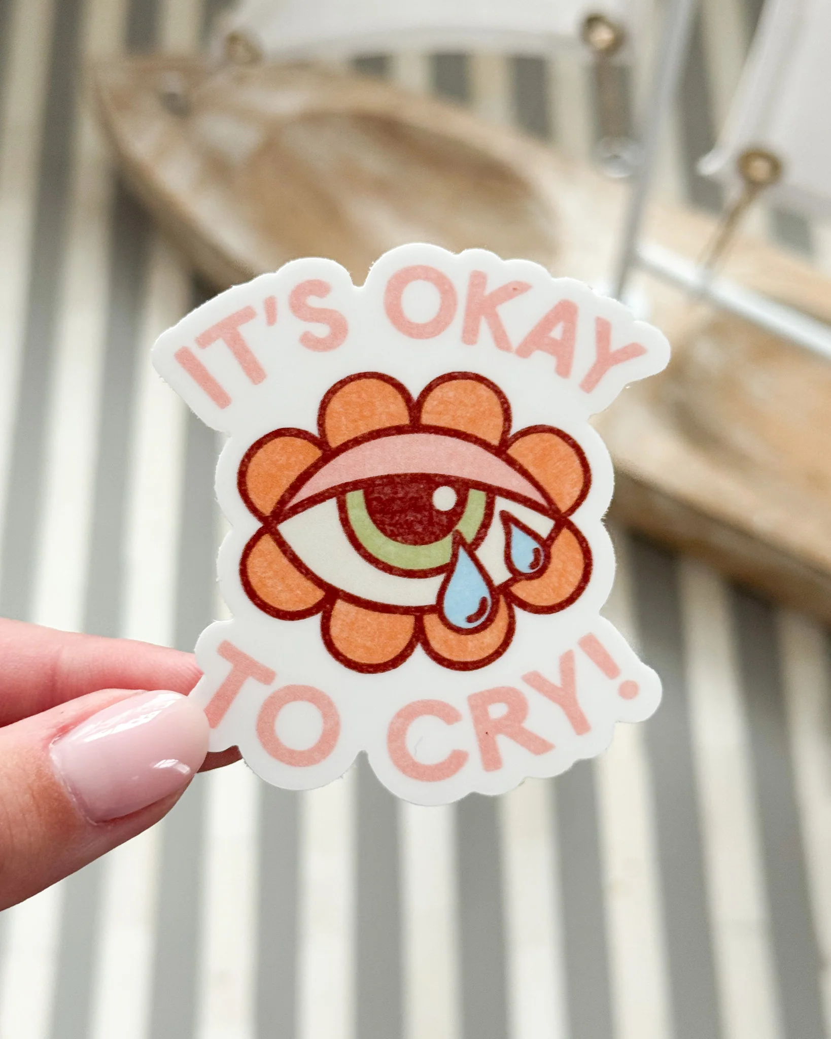It's Okay to Cry! Sticker - Image 2